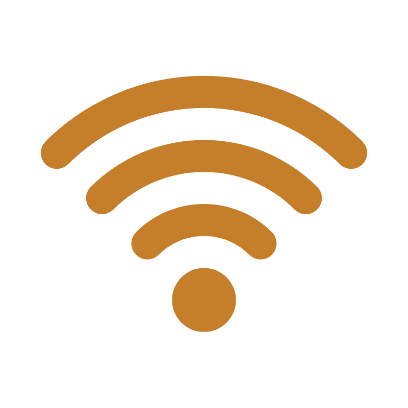 Stay connected with free high-speed WiFi