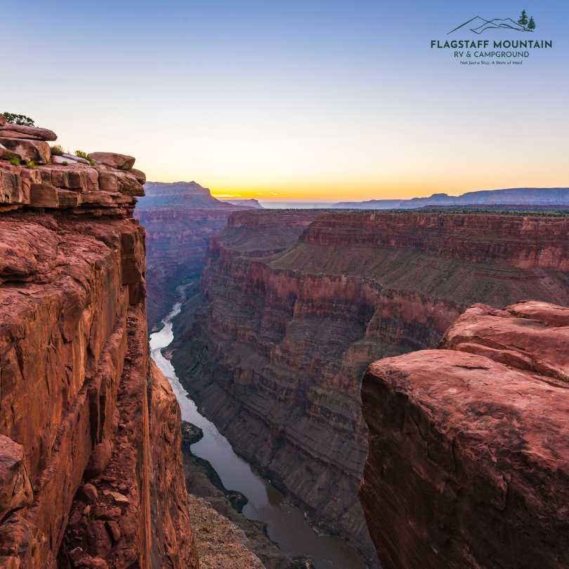 Grand Canyon National Park in Northern Arizona. Close to Flagstaff day trip.