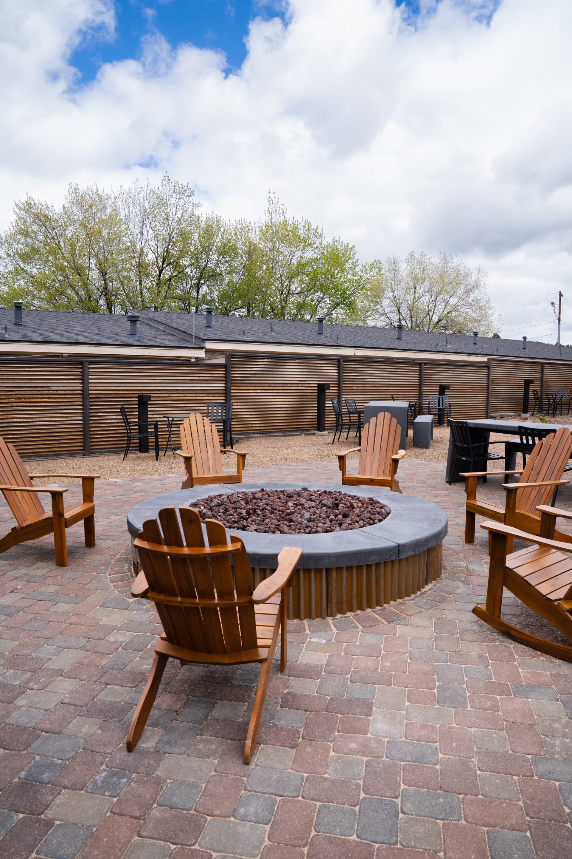 Flagstaff Mountain RV Market Outdoor Patio
