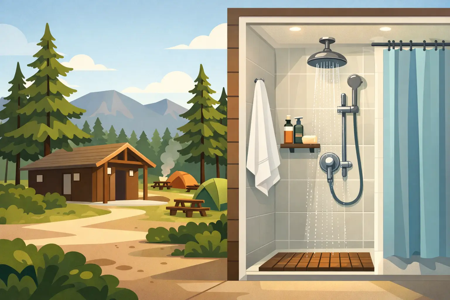 Flagstaff Campground Showers That Feel Clean