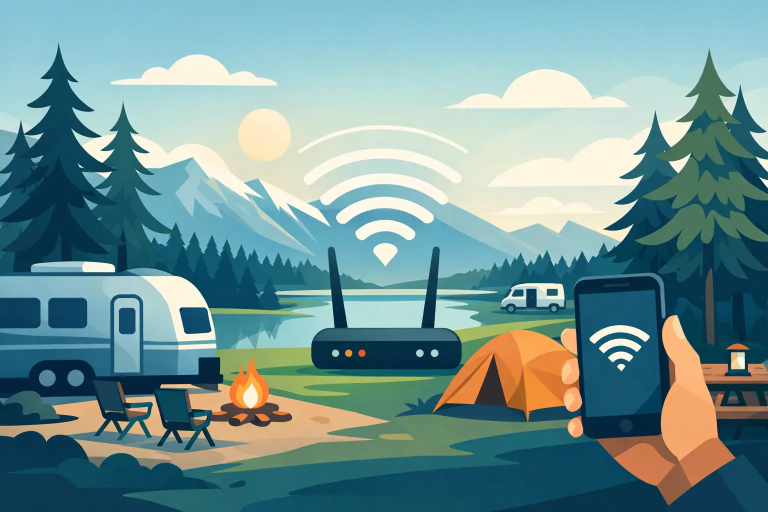 Flagstaff Campground WiFi That Works When You Need It
