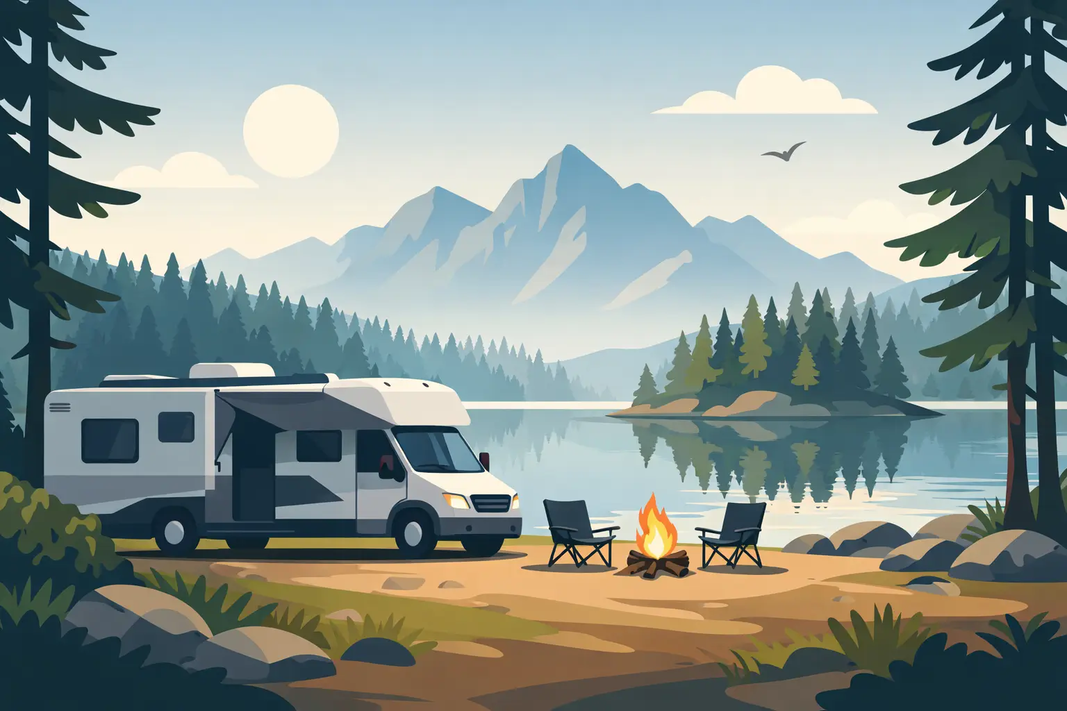 How to Find Quiet RV Campsites That Feel Remote