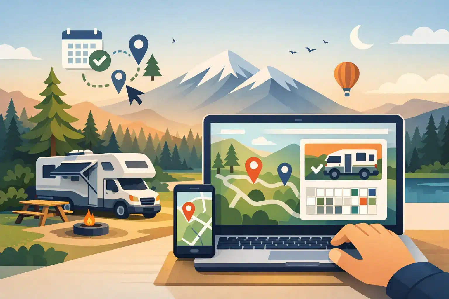 How to Reserve Flagstaff RV Sites Online