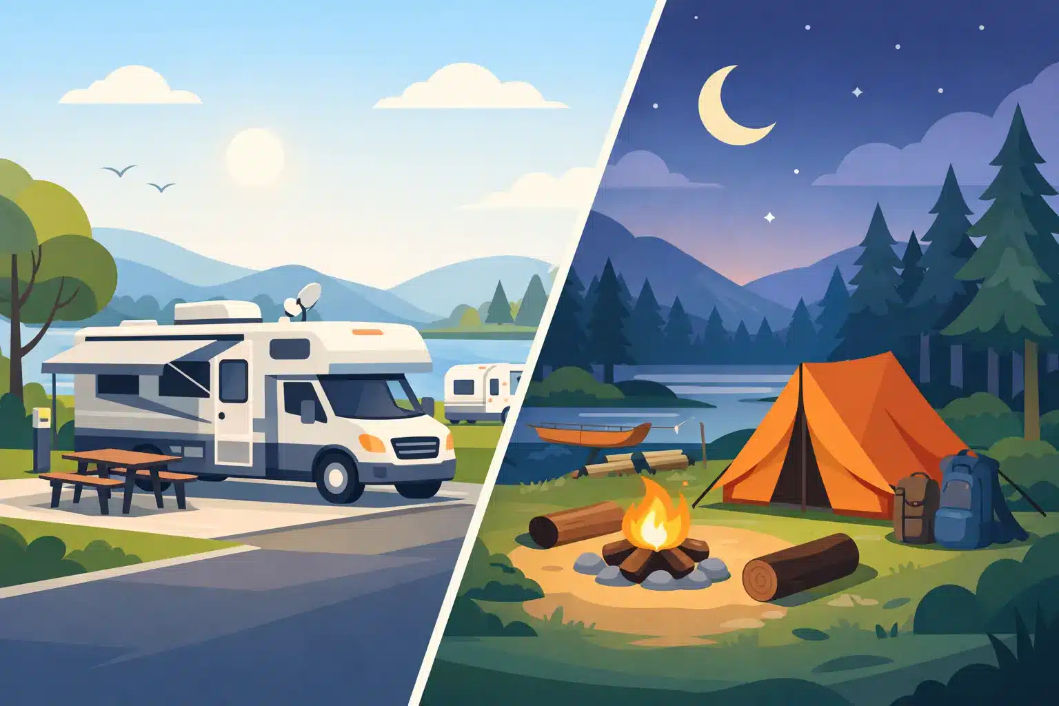 RV Park Versus Campground: Which Fits Your Trip?