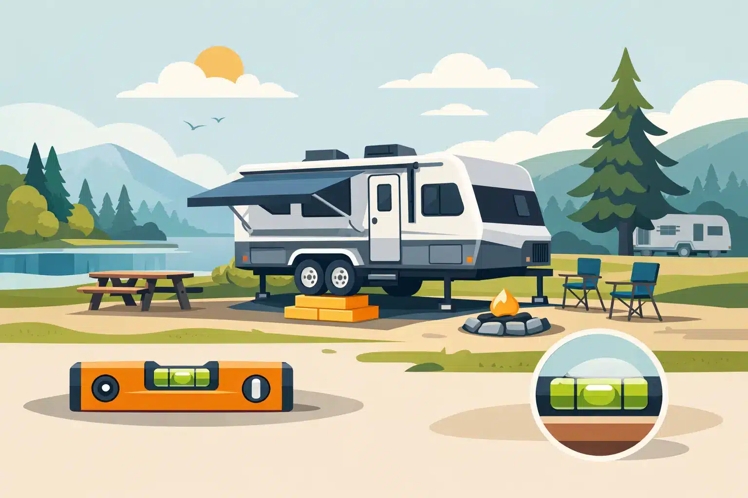 How to Choose Level RV Sites for a Better Stay
