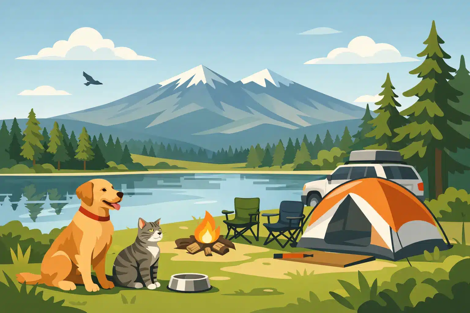Pet Friendly Camping for Flagstaff Road Trips