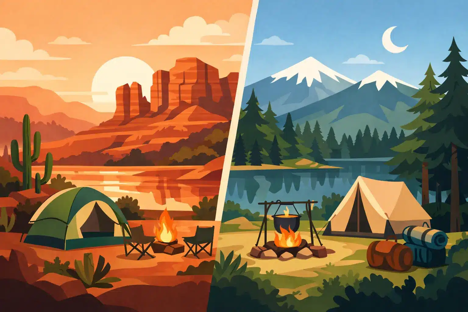 Sedona or Flagstaff Camping for Your Next Trip