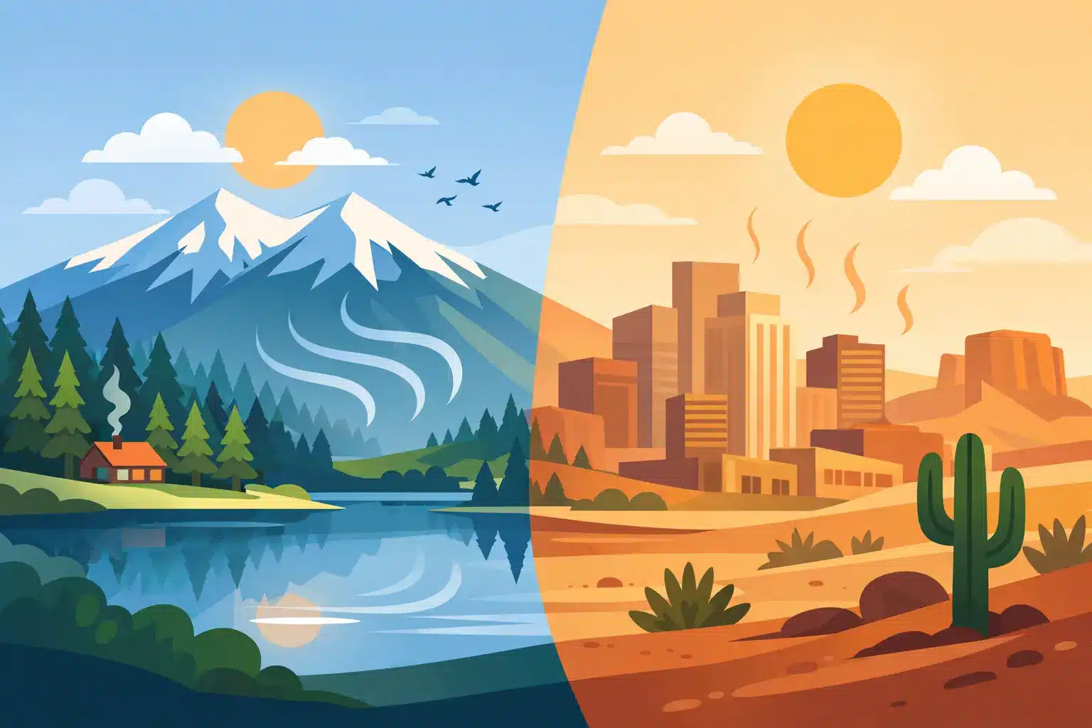 Why Is Flagstaff Cooler? The Mountain Answer