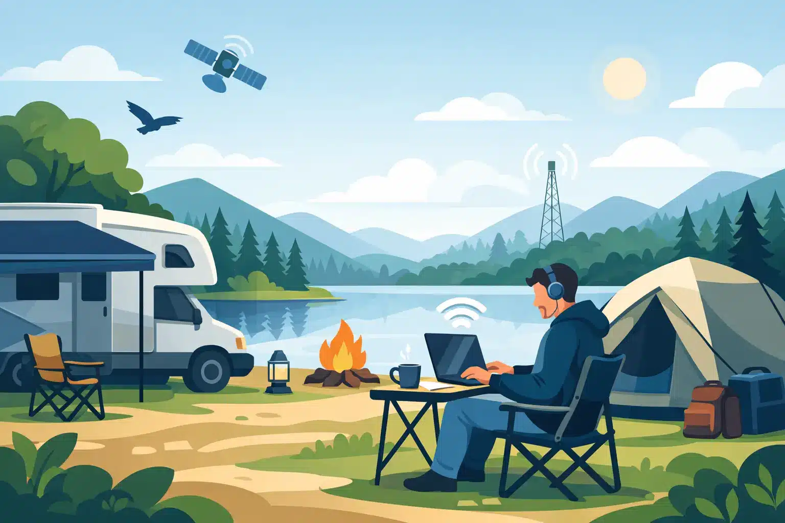 Work Remotely From a Campground Without Guesswork Work Remotely From a Campground Without Guesswork